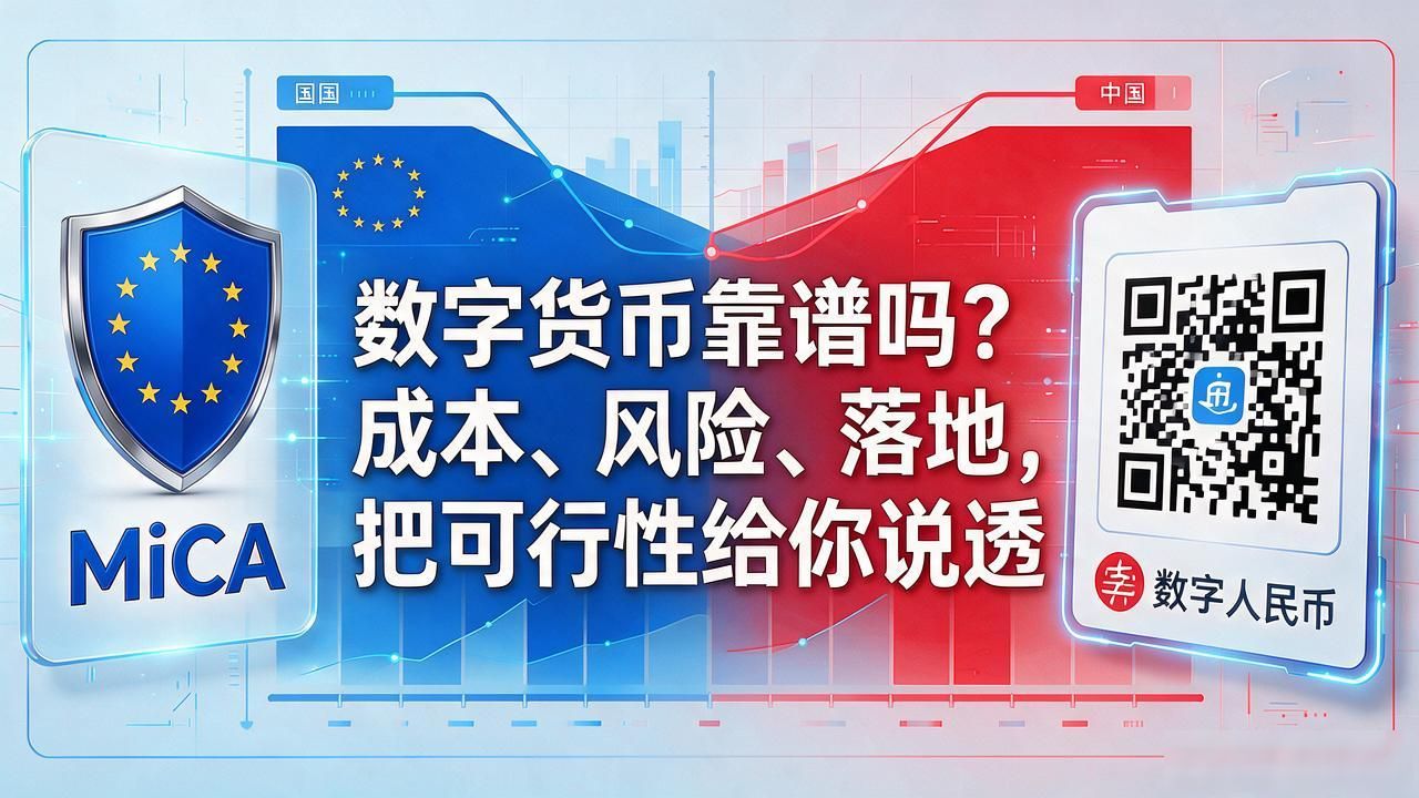 数字货币靠谱吗？成本、风险、落地，把可行性给你说透