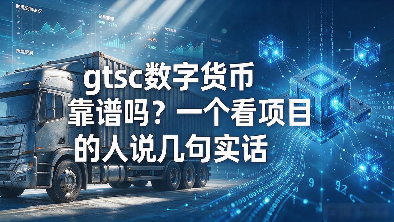 gtsc数字货币靠谱吗？一个看项目的人说几句实话
