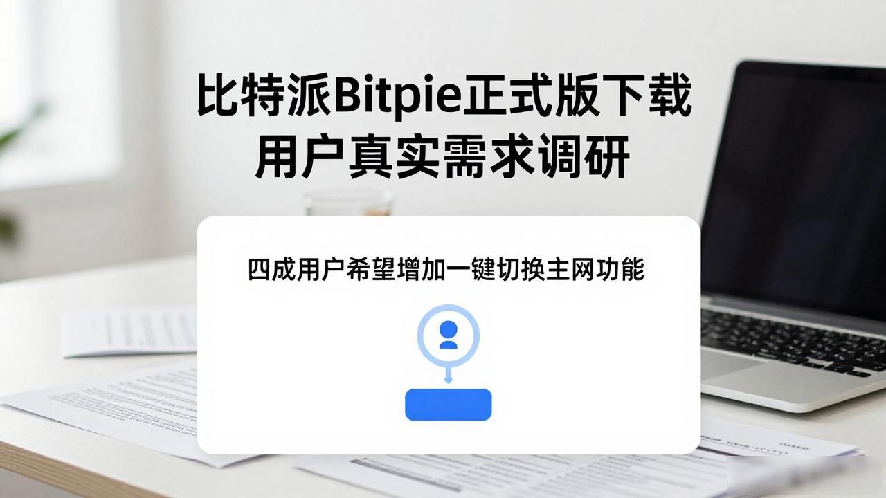 比特派Bitpie正式版下载 用户真实需求调研