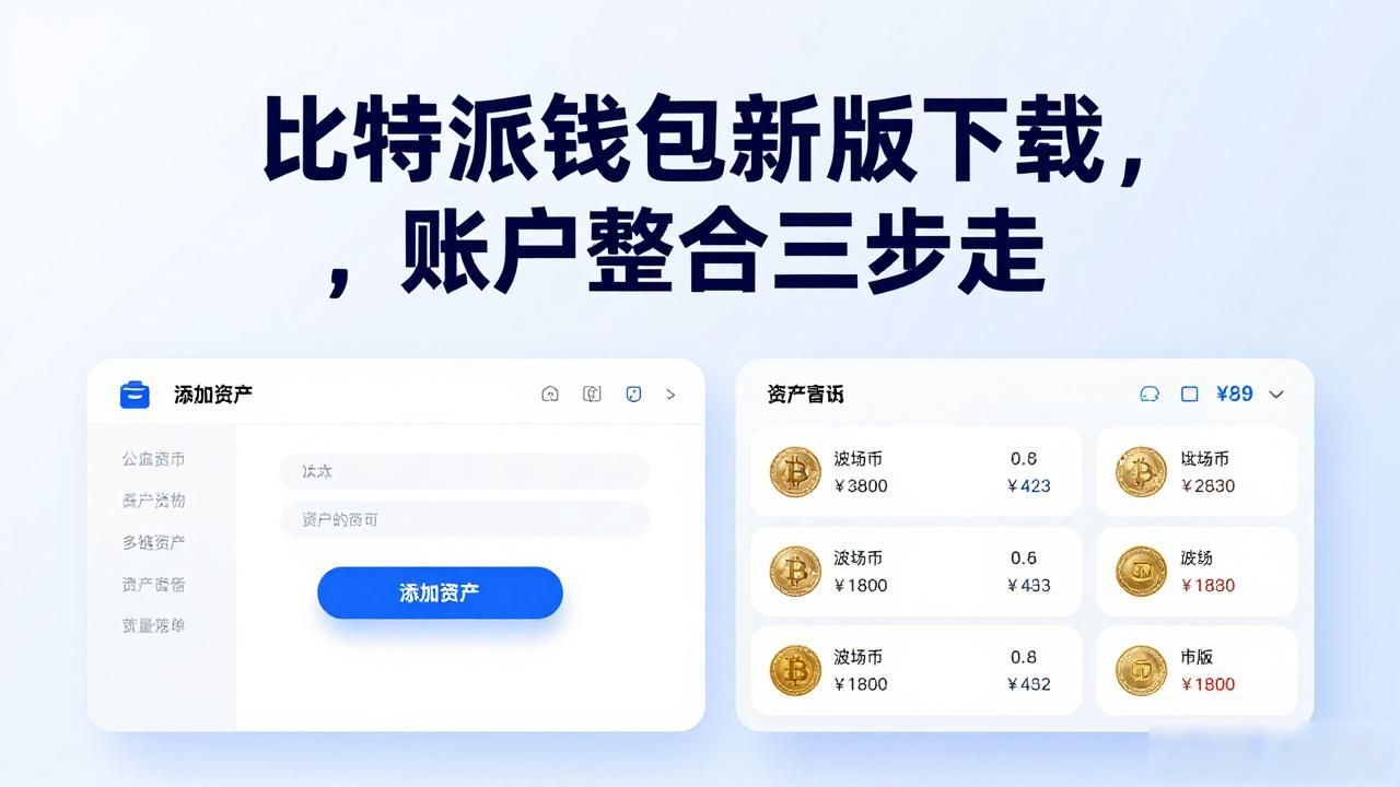 比特派钱包新版下载，账户整合三步走