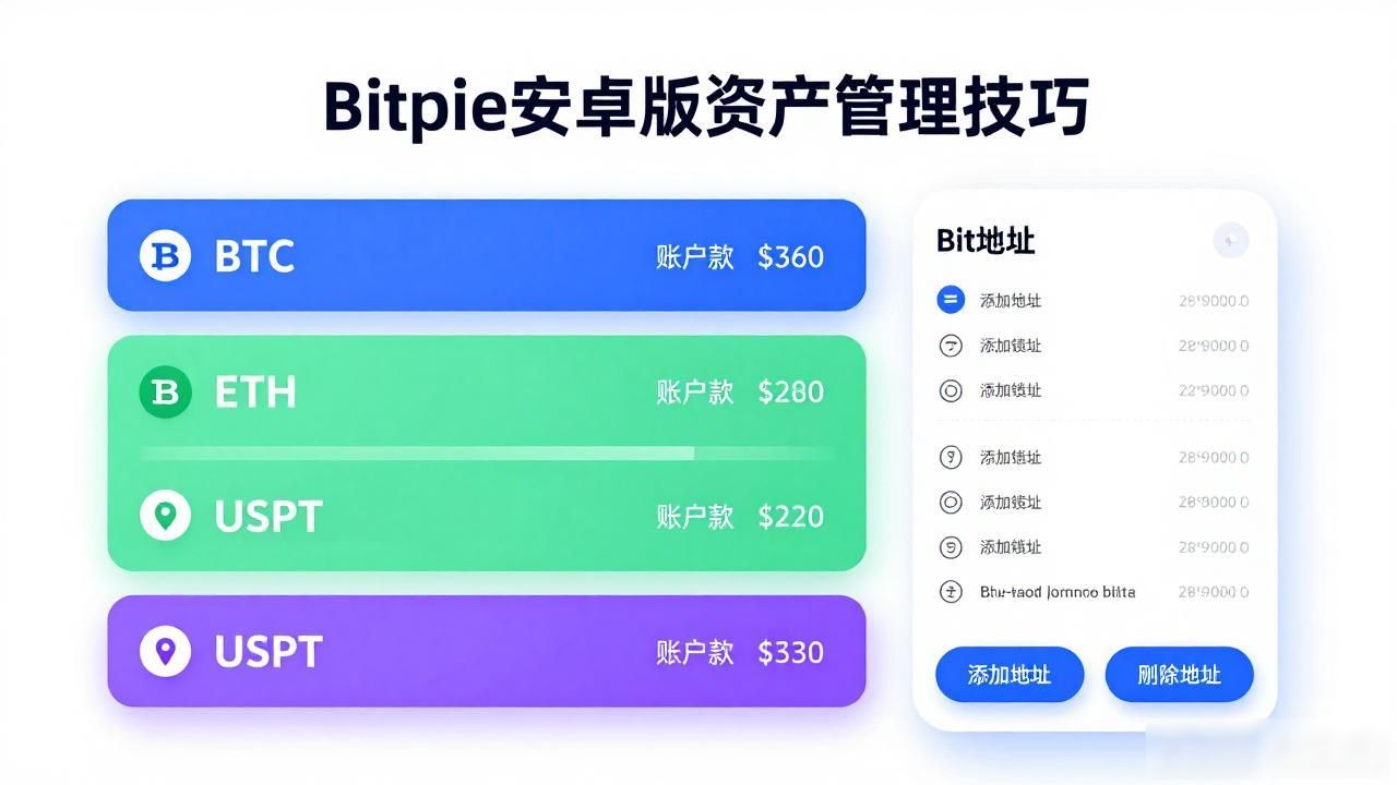 Bitpie安卓版资产管理技巧