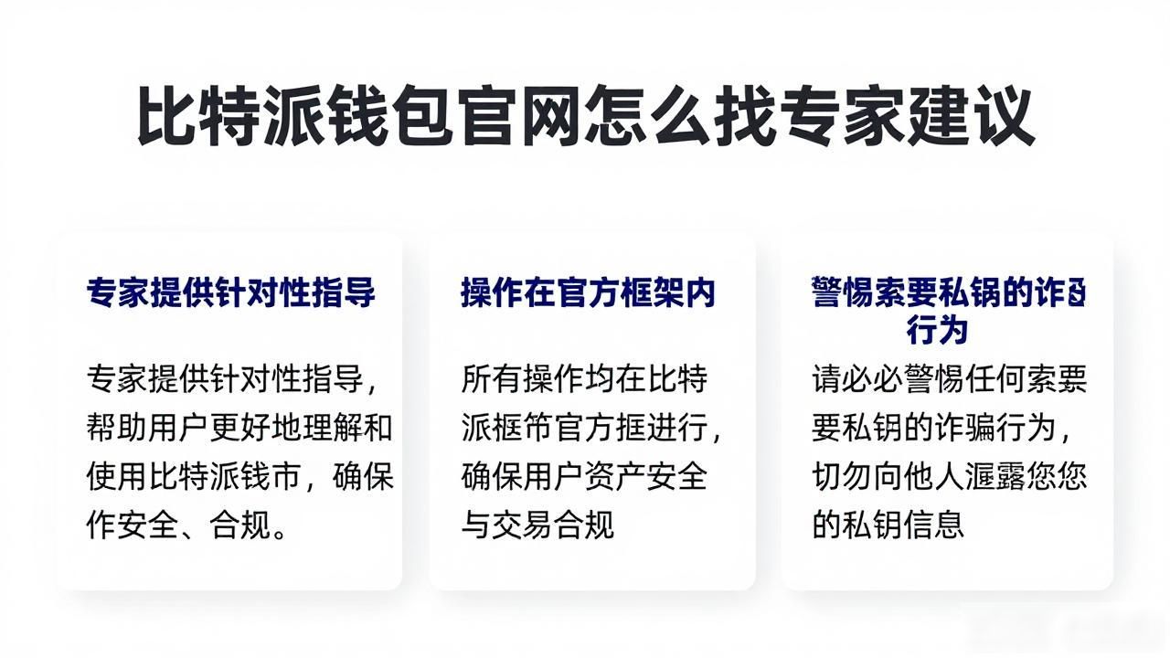 比特派钱包官网怎么找专家建议