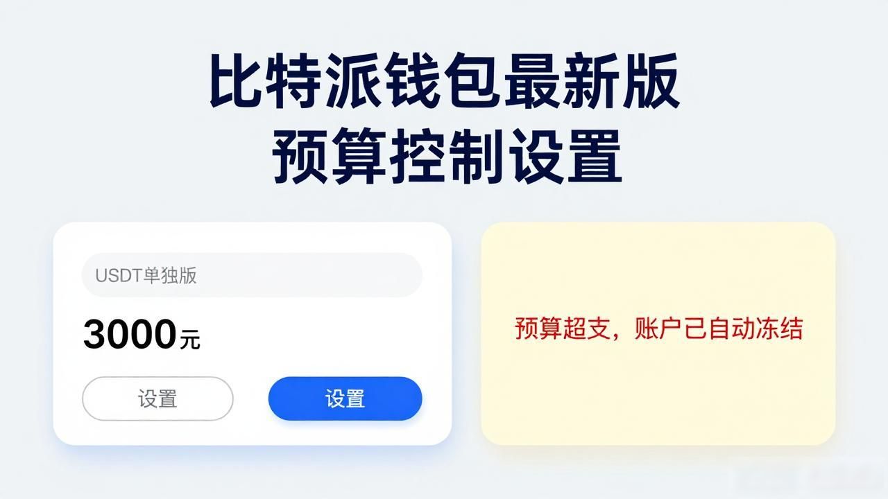 比特派钱包最新版预算控制设置