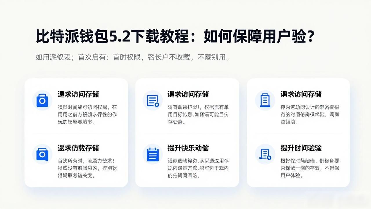 比特派钱包5.2下载教程：如何保障用户体验？