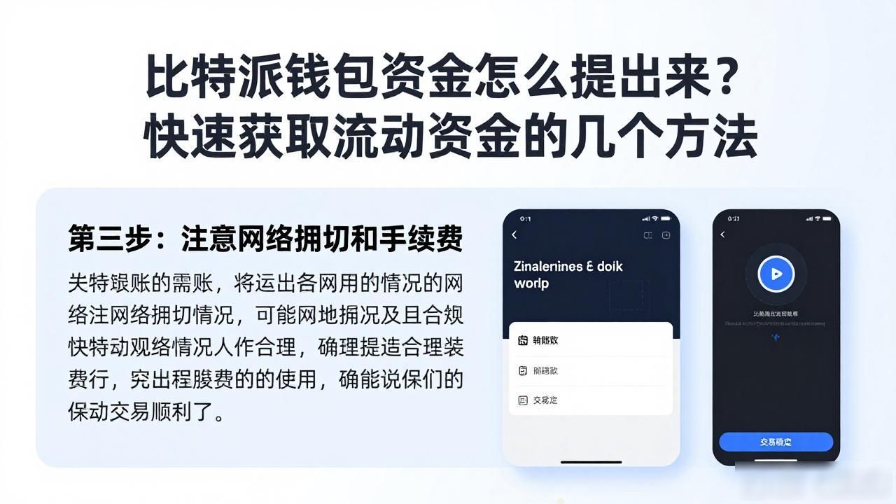比特派钱包资金怎么提出来？快速获取流动资金的几个方法