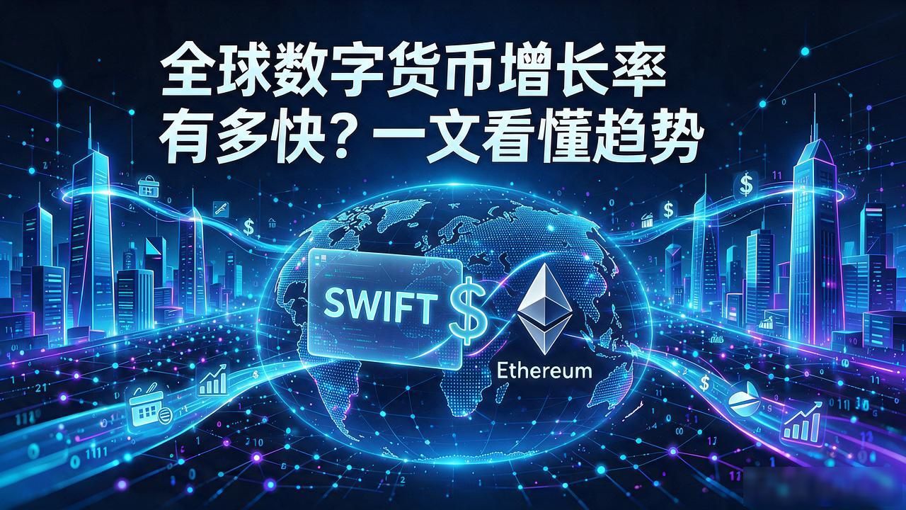 全球数字货币增长率有多快？一文看懂趋势