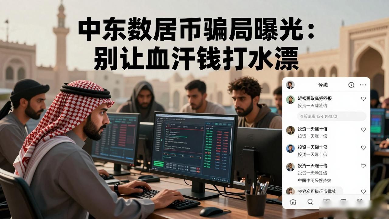中东数字货币骗局曝光：别让血汗钱打水漂