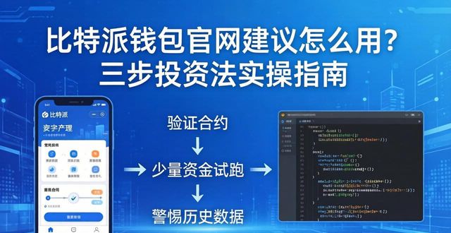 比特派钱包官网建议怎么用？三步投资法实操指南