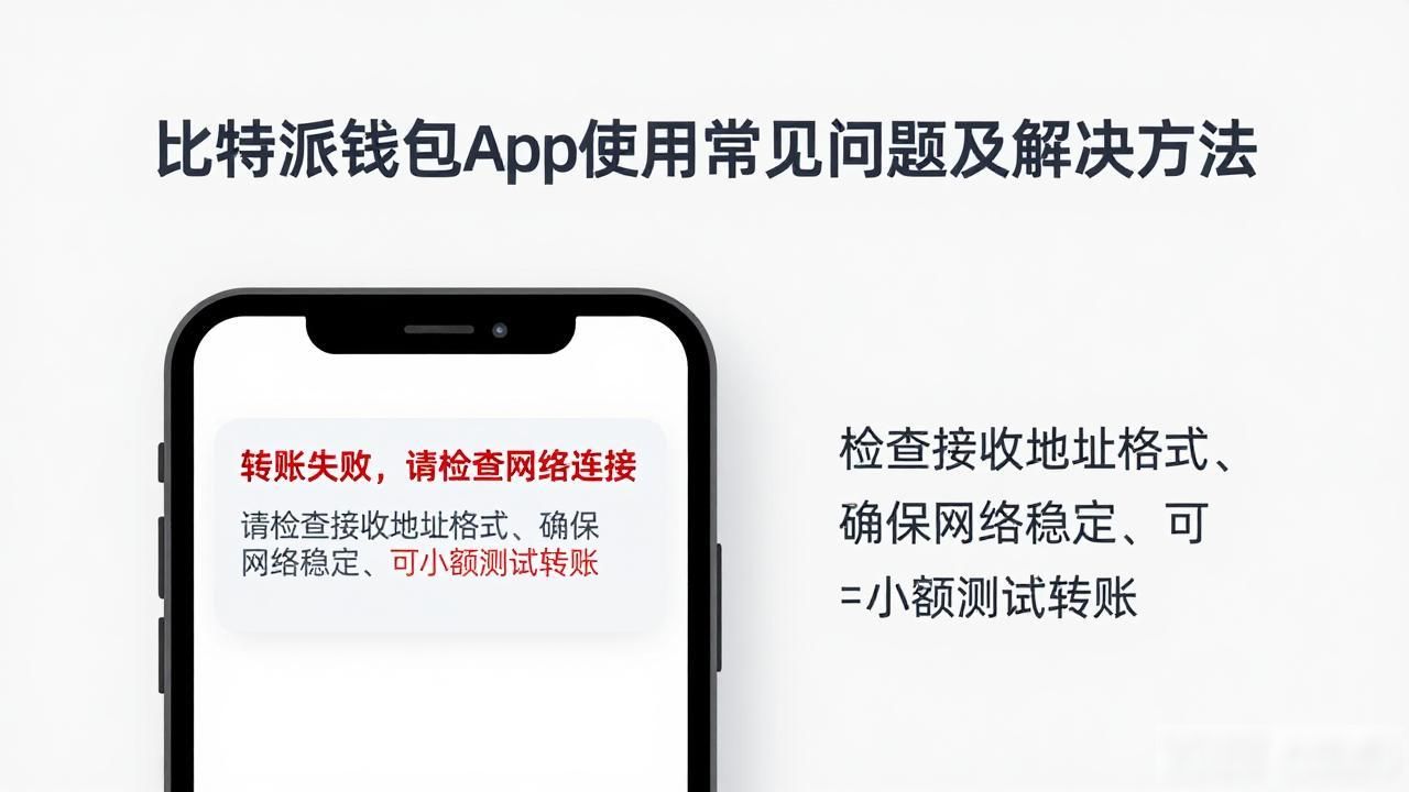 比特派钱包app使用常见问题及解决方法