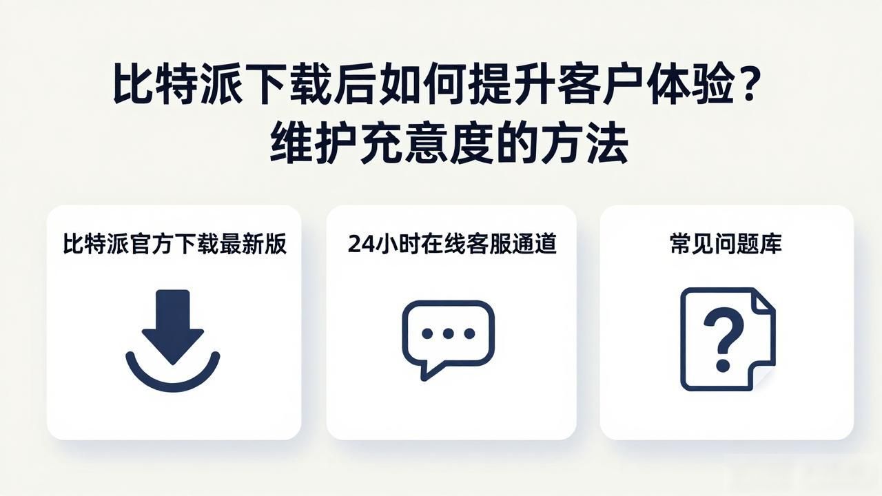 比特派下载后如何提升客户体验？维护满意度的方法