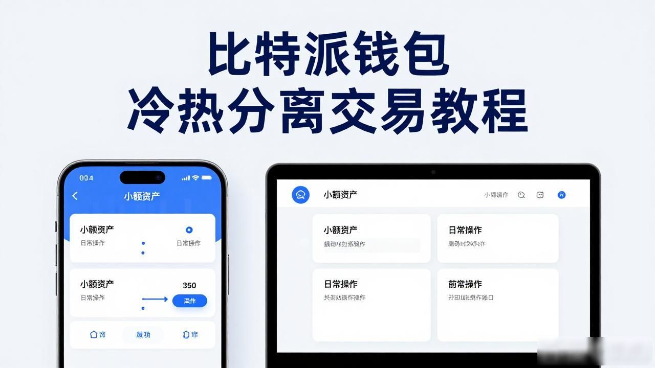 比特派钱包冷热分离交易教程