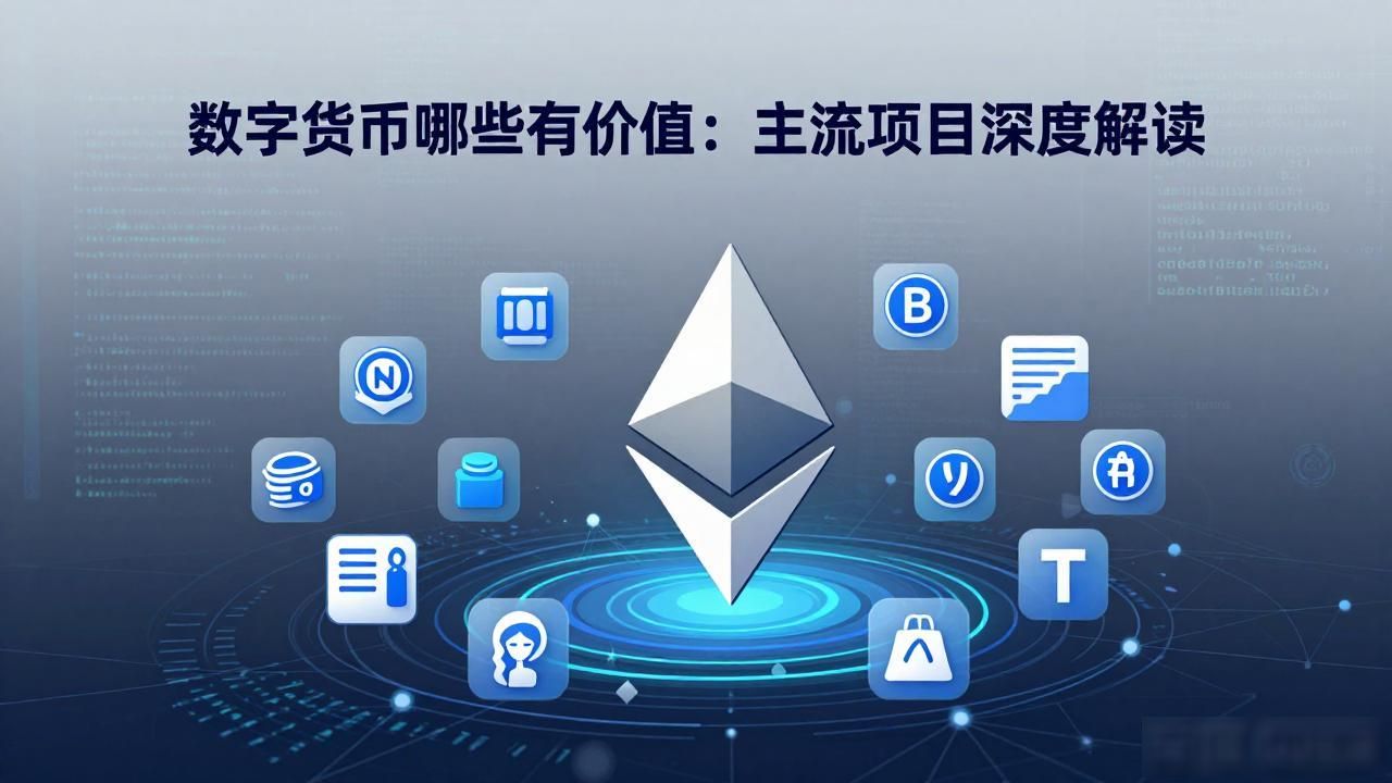 数字货币哪些有价值：主流项目深度解读