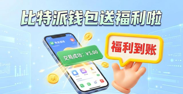 比特派钱包送福利啦