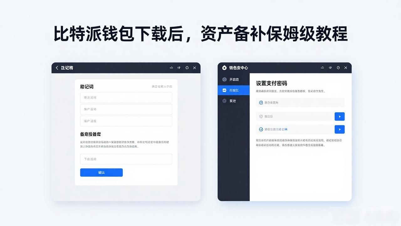 比特派钱包下载后，资产备份保姆级教程