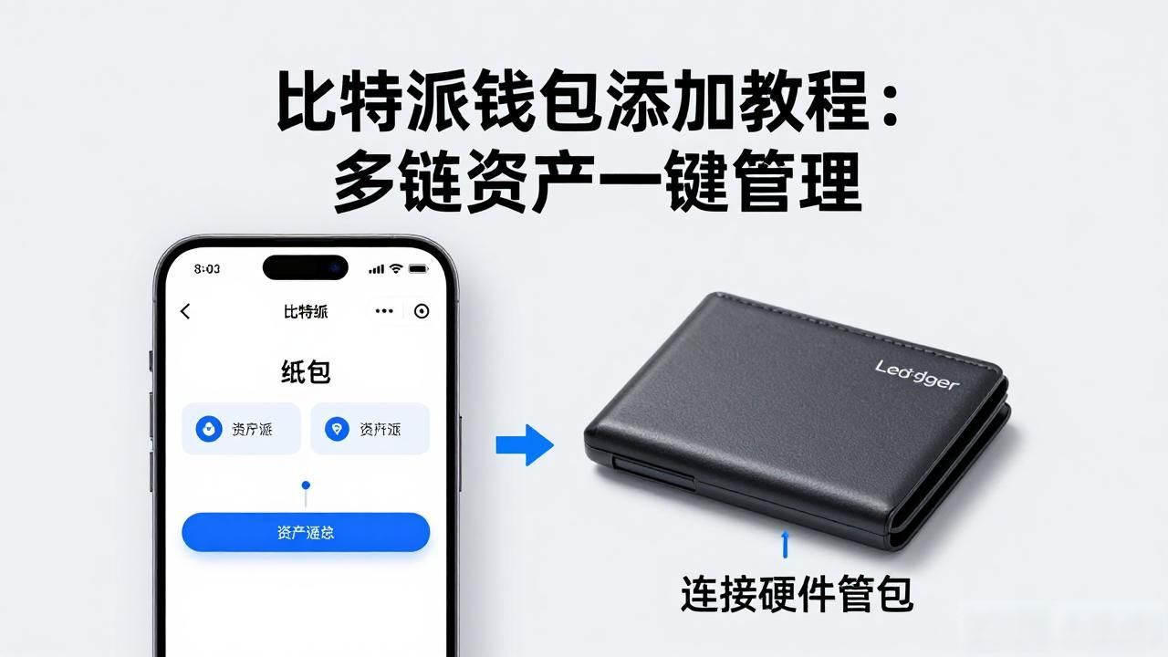 比特派钱包添加教程：多链资产一键管理