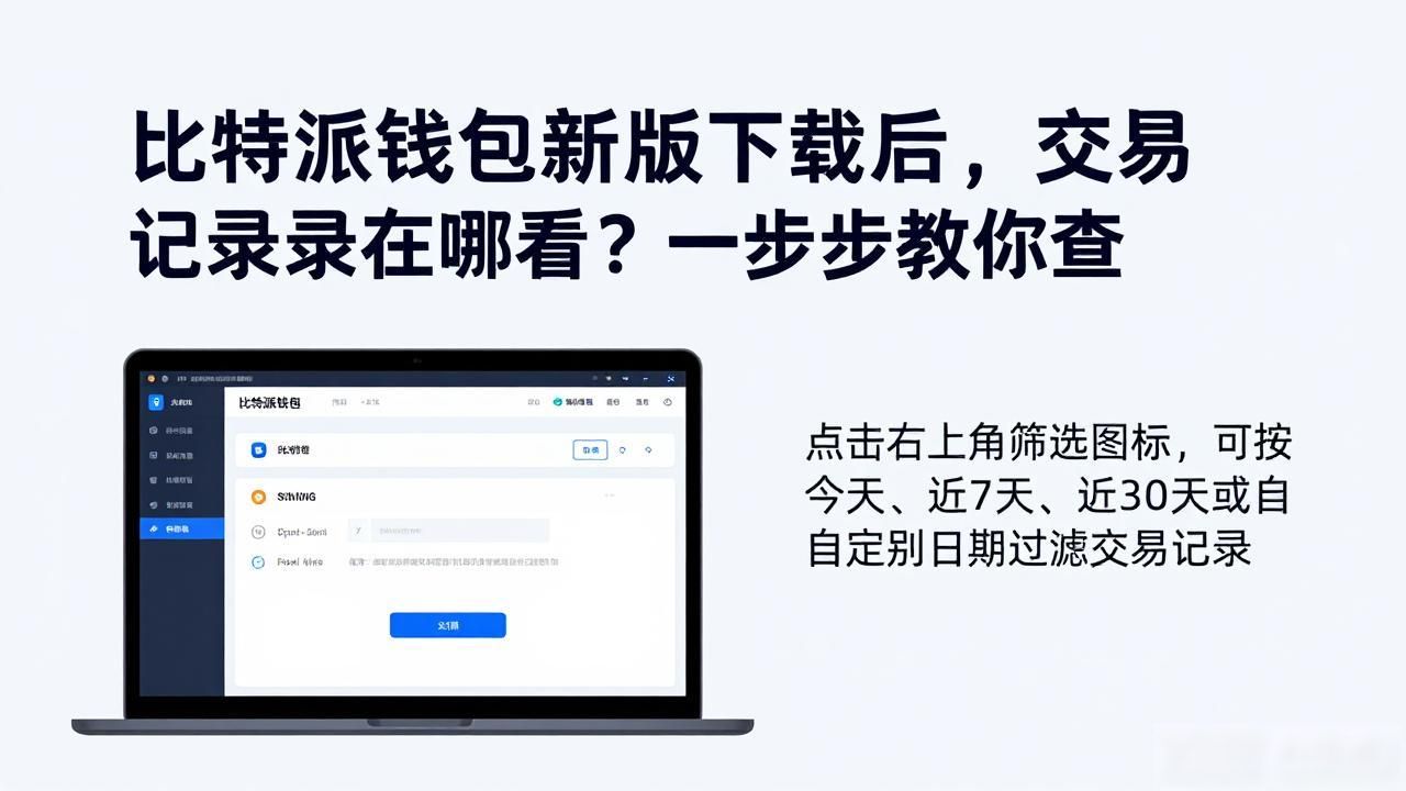 比特派钱包新版下载后，交易记录在哪看？一步步教你查