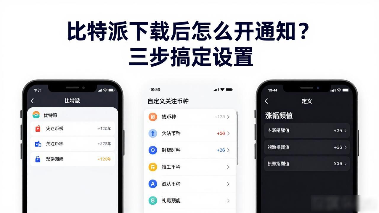 比特派下载后怎么开通知？三步搞定设置