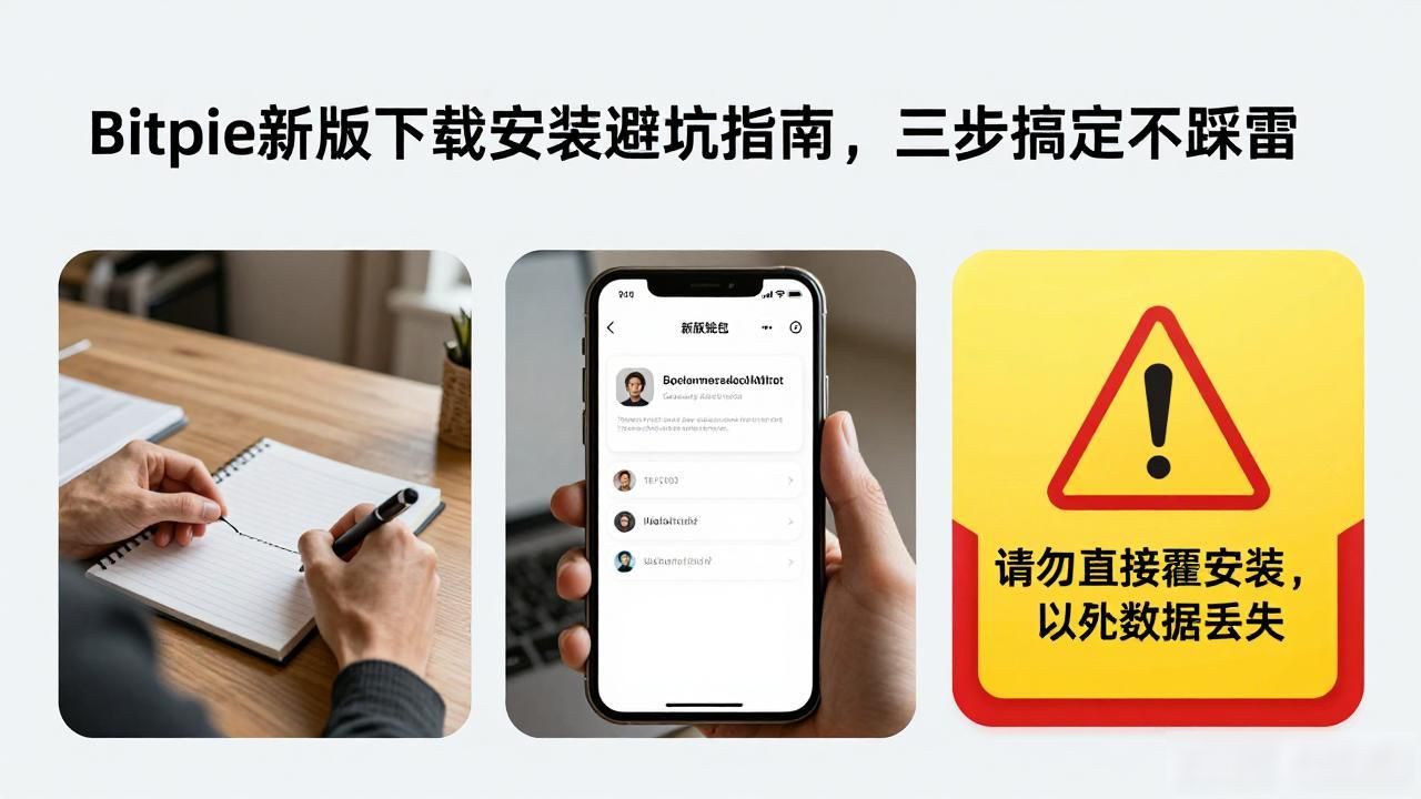 Bitpie新版下载安装避坑指南，三步搞定不踩雷